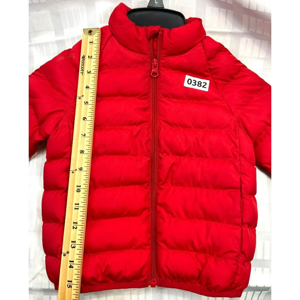 wonder nation, boy jacket, long sleeve, color red, size 3t, 100% polyester - Picture 5 of 8